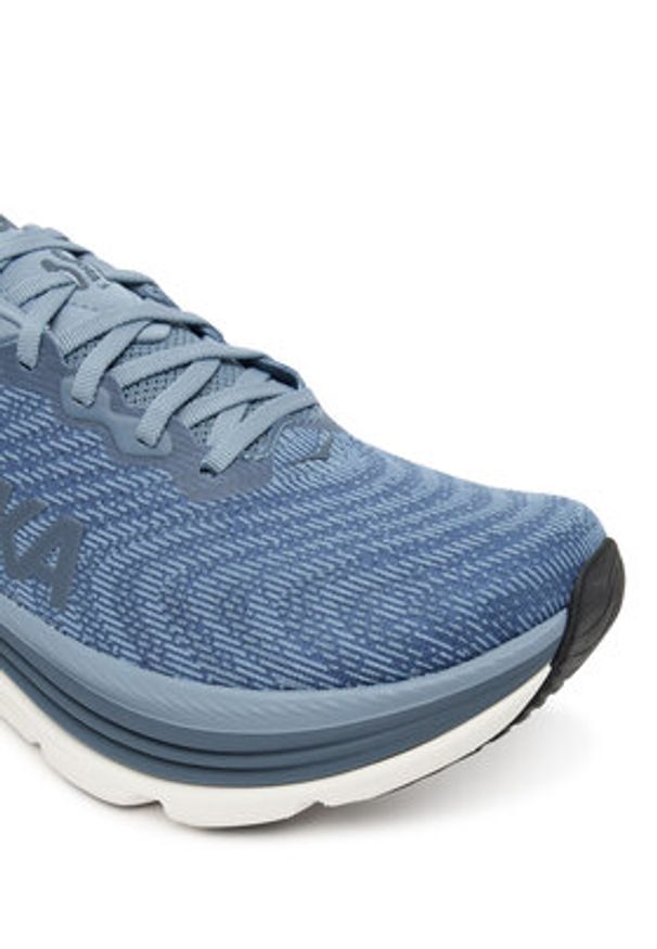 HOKA - Hoka Buty do biegania Gaviota 5 1127929 Granatowy. Kolor: niebieski. Materiał: materiał