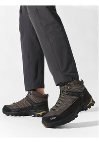 CMP Trekkingi Rigel Mid Trekking Shoe Wp 3Q12947 Brązowy. Kolor: brązowy. Materiał: zamsz, skóra. Sport: turystyka piesza #4