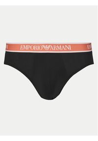 Emporio Armani Underwear Komplet 3 par slipów EM000258 AF10779 MC061 Czarny. Kolor: czarny. Materiał: bawełna