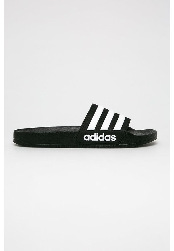 Adidas - adidas - Klapki dziecięce G27625. Kolor: czarny. Materiał: materiał. Wzór: gładki