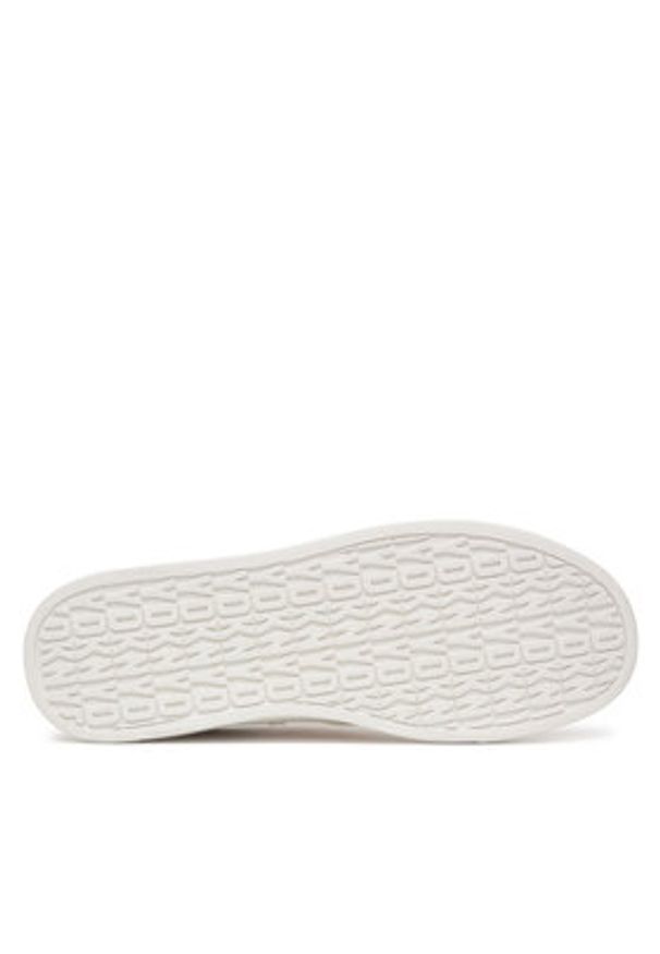 DKNY Sneakersy Abeni Lace Up Sneaker K1300916 Biały. Kolor: biały. Materiał: skóra