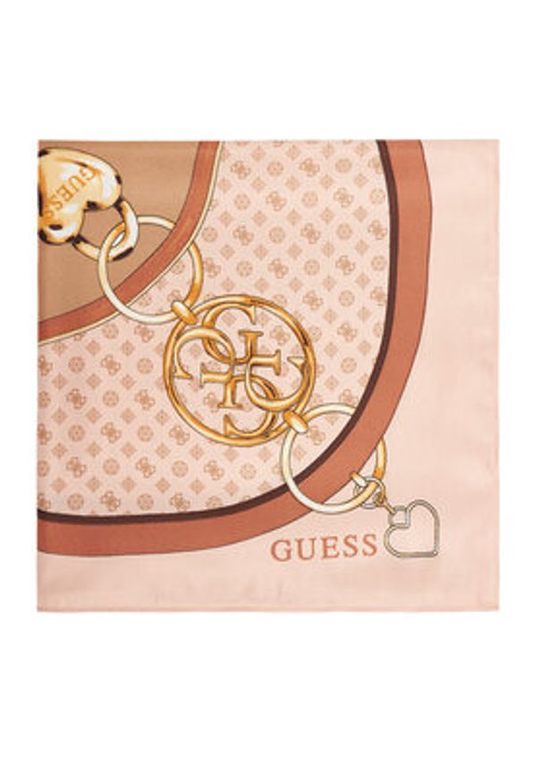 Guess Chusta AW5348 POL03 Beżowy. Kolor: beżowy. Materiał: materiał, poliester