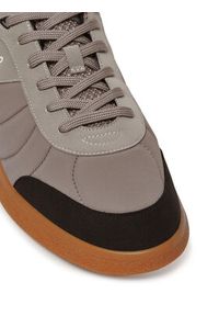 Hugo - HUGO Sneakersy Riven Tenn 50541723 Beżowy. Kolor: beżowy. Materiał: materiał #2