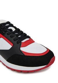 Hugo - HUGO Sneakersy Icelin 50536568 Kolorowy. Materiał: skóra. Wzór: kolorowy
