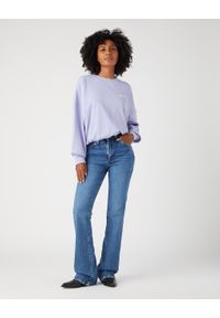 Wrangler - DAMSKA BLUZA WRANGLER RELAXED SWEATSHIRT SWEET LAVENDER 112343712 #4