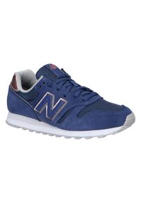 Buty na co dzień Damskie New Balance 373 skóra. Okazja: na co dzień. Kolor: niebieski. Materiał: skóra. Model: New Balance 373