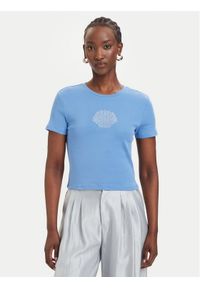 only - ONLY T-Shirt Kira 15346419 Niebieski Regular Fit. Kolor: niebieski. Materiał: bawełna #1