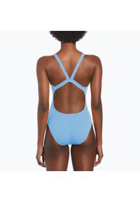 Nike Swim - Strój Kąpielowy Nike Hydrastrong Solid Fastback – Granatowy – Rozmiar 40. Kolor: niebieski