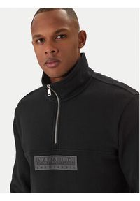 Napapijri Bluza B-Box NP0A4H96 Czarny Relaxed Fit. Kolor: czarny. Materiał: bawełna #3