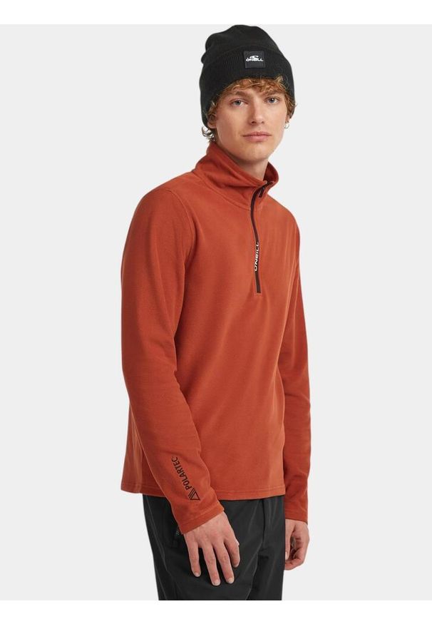 Sweter Męski O'Neill FWC'Cruz Jack's Polartec HZ. Kolor: brązowy. Materiał: polar. Sezon: zima. Sport: turystyka piesza