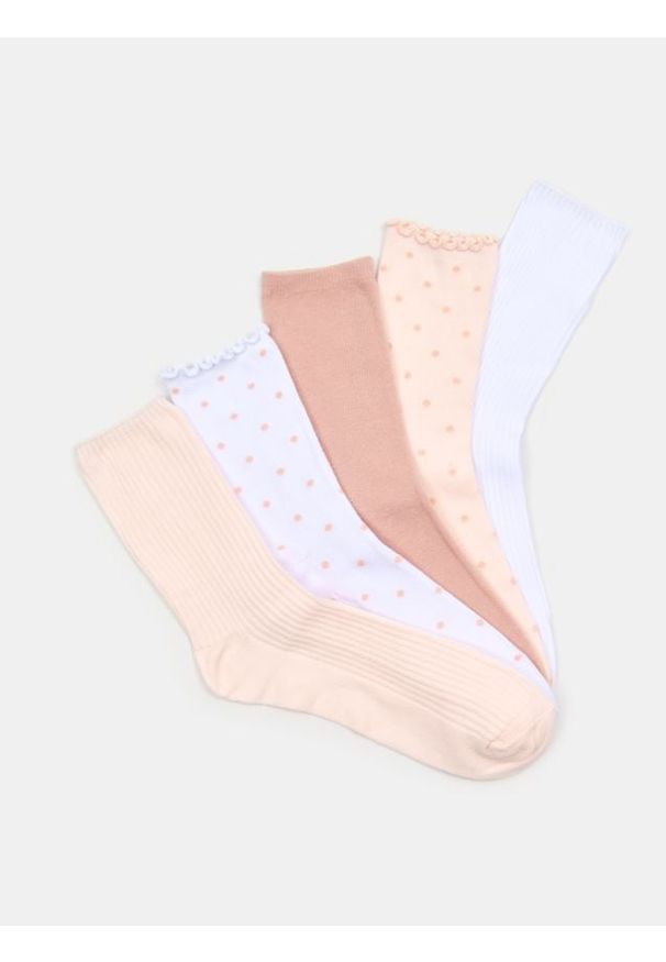 Sinsay - Skarpetki 5 pack - wielobarwny