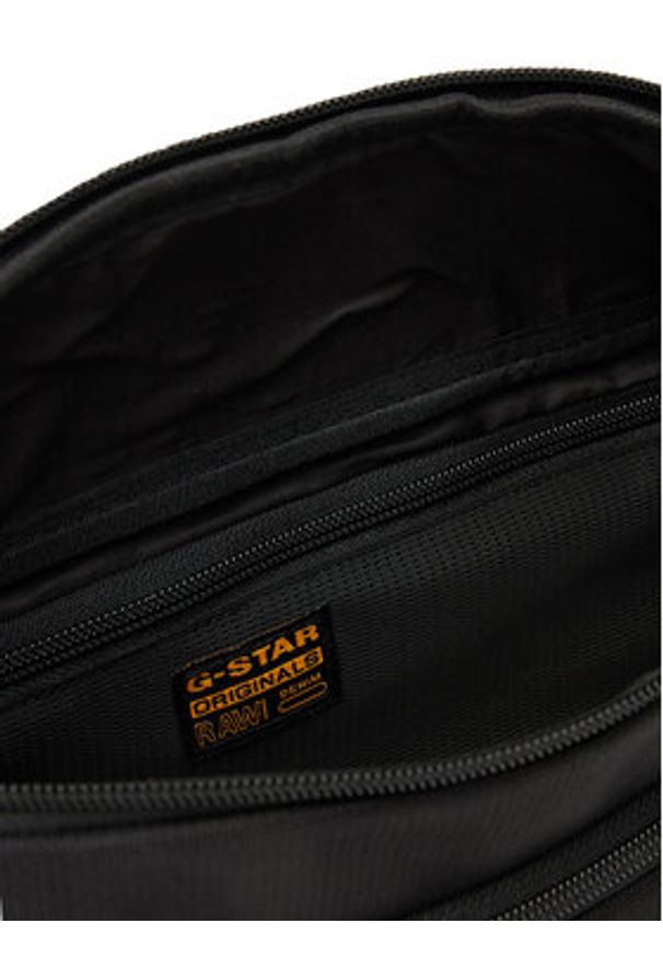 G-Star RAW - G-Star Raw Saszetka nerka GSR-P-003-07 Czarny. Kolor: czarny. Materiał: materiał