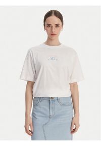Guess Jeans T-Shirt W6RI20 K8HM0 Biały Oversize. Kolor: biały. Materiał: bawełna #1