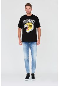 Kenzo - KENZO Czarny t-shirt Tiger Varsity Jungl. Kolor: czarny #5