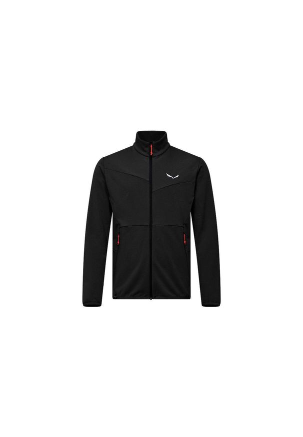 Salewa - Bluza trekkingowa męska Puez Cammino PL. Kolor: czarny. Materiał: materiał