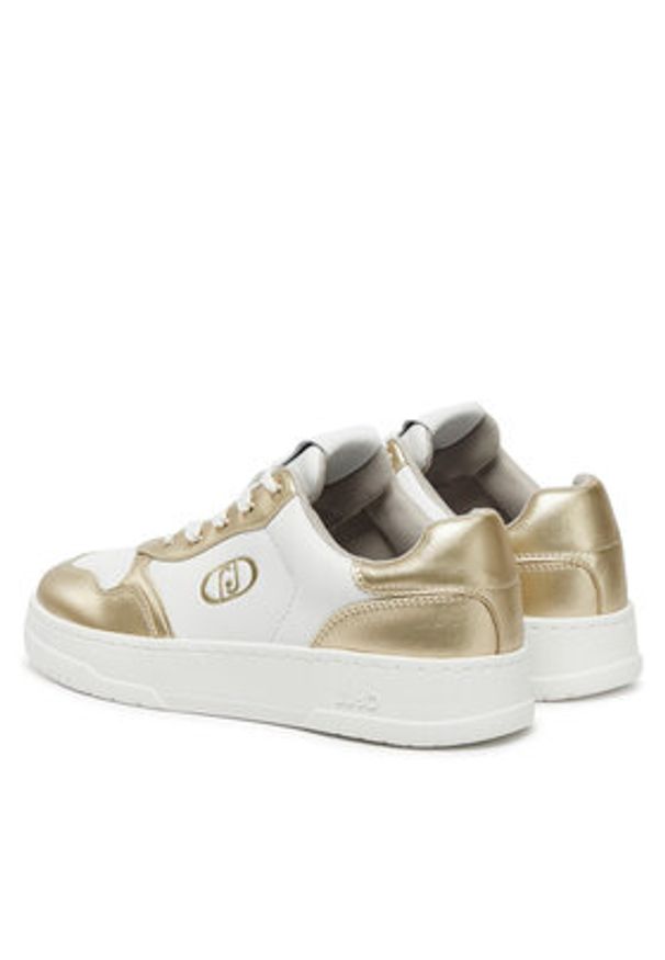 Liu Jo Sneakersy BA5037 PX656 Biały. Kolor: biały. Materiał: skóra