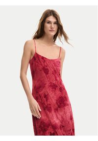 Desigual Sukienka letnia Madison 26SWVK01 Czerwony Regular Fit. Kolor: czerwony. Materiał: syntetyk. Sezon: lato #5
