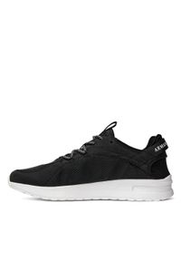 Sneakersy męskie czarne Armani Exchange XUX132 XV556 00002. Kolor: czarny #5