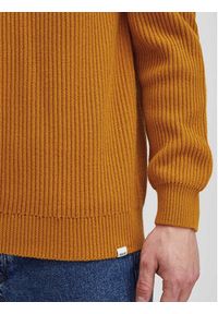 !SOLID - Solid Sweter 21107897 Żółty Regular Fit. Kolor: żółty. Materiał: bawełna #5