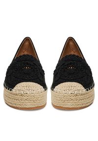 DeeZee Espadryle LE601-66 Czarny. Kolor: czarny. Materiał: materiał #3
