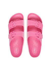 ONLY Shoes Klapki Onlcristy 15316868 Różowy. Kolor: różowy #4
