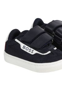 BOSS - Boss Sneakersy J50874 S Granatowy. Kolor: niebieski #5