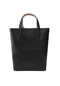Lacoste Torebka Vertical Shopping Bag NF2991AA Czarny. Kolor: czarny. Materiał: skórzane