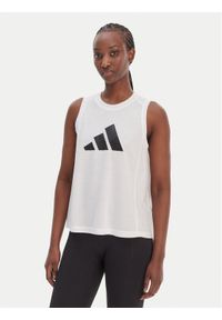 Adidas - adidas Koszulka techniczna Train Essentials Big Logo IT0540 Biały Regular Fit. Kolor: biały. Materiał: syntetyk #1
