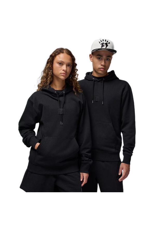 Bluza z kapturem Air Jordan Flight Fleece Hoodie FV7247-010. Typ kołnierza: kaptur. Kolor: czarny. Sport: koszykówka
