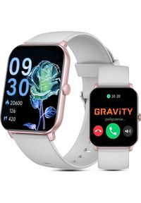 Smartwatch Gravity SMARTWATCH damski Gravity GT36-2 PG/GR PROF. Rodzaj zegarka: smartwatch #1