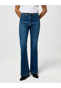 Wrangler Jeansy Montana 112371140 Granatowy Bootcut Fit. Kolor: niebieski