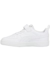 Puma - Dziecięce/Kids Rickie Ac Ps Faux Leather Trainers. Kolor: biały. Sport: turystyka piesza