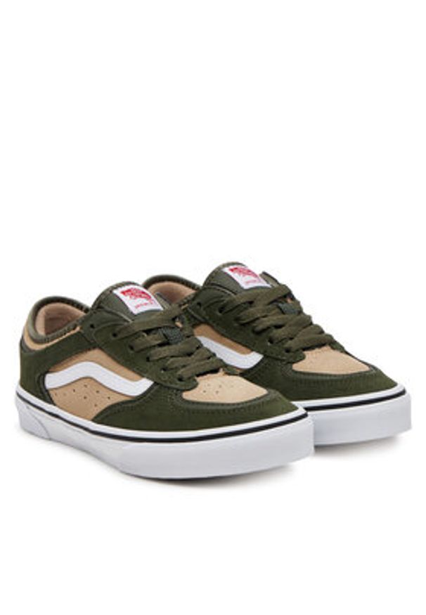 Vans Tenisówki Rowley Classic VN000SFB50K1 Zielony. Kolor: zielony. Materiał: zamsz, skóra