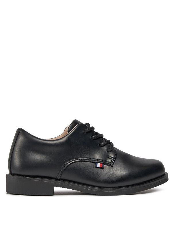 TOMMY HILFIGER - Półbuty Tommy Hilfiger. Kolor: czarny