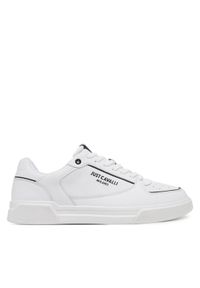 Just Cavalli Sneakersy 78QA3SB2 ZPA91 Biały. Kolor: biały. Materiał: skóra