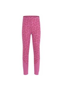 ELENA - Legginsy Dziecięce Bilena 116 - Miękka Bawełna i Idealne Dopasowanie. Kolor: fioletowy. Materiał: bawełna. Styl: sportowy, elegancki