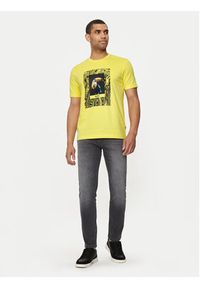 BOSS - Boss T-Shirt Te_Tucan 50516012 Żółty Regular Fit. Kolor: żółty. Materiał: bawełna