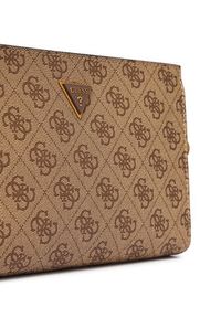 Guess Saszetka HMMILO P6157 Beżowy. Kolor: beżowy. Materiał: skóra #7