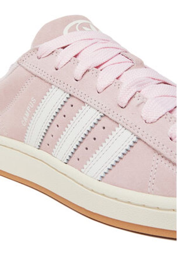 Adidas - adidas Sneakersy Campus 00S JQ5751 Różowy. Kolor: różowy. Materiał: zamsz, skóra. Model: Adidas Campus