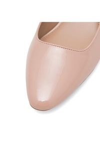 Nine West Czółenka 123AL1938-1 Beżowy. Kolor: beżowy. Materiał: skóra #8