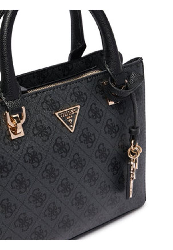 Guess Torebka 179054 Czarny. Kolor: szary. Materiał: skórzane