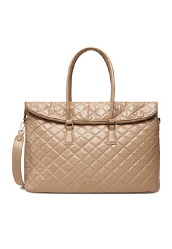Nine West Torebka CEO-SOPHIA-LA374-4066 Beżowy. Kolor: beżowy