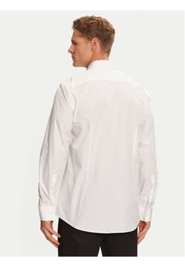 Hugo Koszula Koey 50524832 Biały Regular Fit. Kolor: biały. Materiał: bawełna
