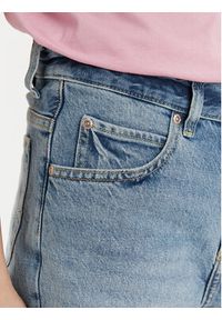 Lee Szorty jeansowe Rider 112350142 Niebieski Straight Fit. Kolor: niebieski. Materiał: bawełna #4