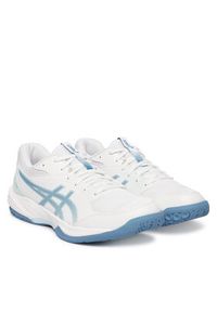 Asics Buty halowe Gel-Task 4 1071A103 Biały. Kolor: biały. Materiał: skóra #4