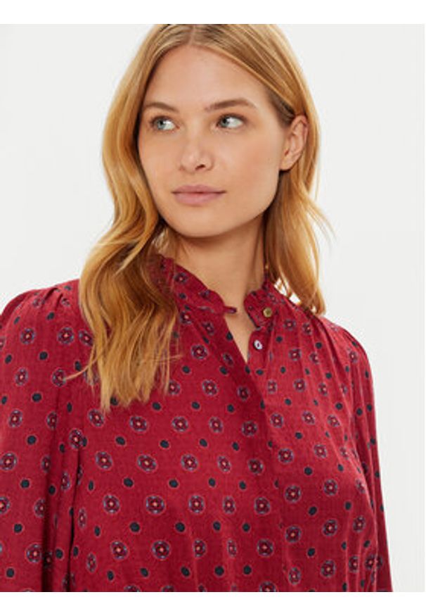 Pepe Jeans Sukienka codzienna Picci PL953611 Czerwony Regular Fit. Okazja: na co dzień. Kolor: czerwony. Materiał: wiskoza. Typ sukienki: proste. Styl: casual