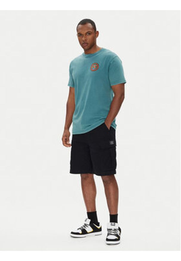 DC Szorty materiałowe Tundra ADYWS03086 Czarny Regular Fit. Kolor: czarny. Materiał: bawełna