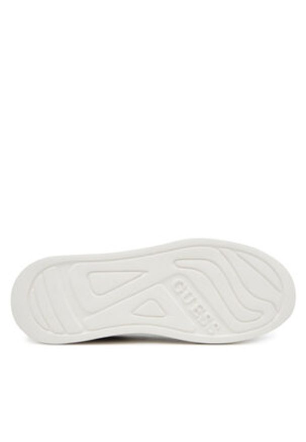 Guess Sneakersy FLTEL8 LEA12 Brązowy. Kolor: brązowy. Materiał: skóra