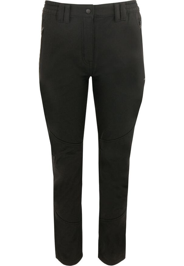 GALEO - Damskie Spodnie Softshell Athl DPT Miura - Czarne, Rozmiar 42. Kolor: czarny. Materiał: softshell. Sport: turystyka piesza