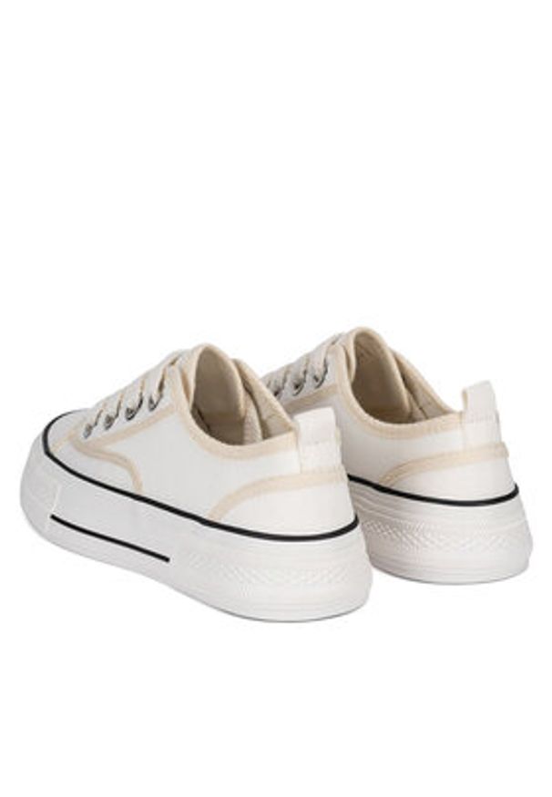 DeeZee Trampki WFA2914-1 Biały. Kolor: biały. Materiał: materiał